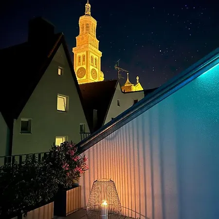 Apartmán Trulyspace - Direkt Am Rathausplatz, Dachterrasse Mit Blick Auf Perlachturm, Garage, Fahrstuhl *
