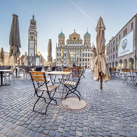 Trulyspace - Direkt Am Rathausplatz, Dachterrasse Mit Blick Auf Perlachturm, Garage, Fahrstuhl