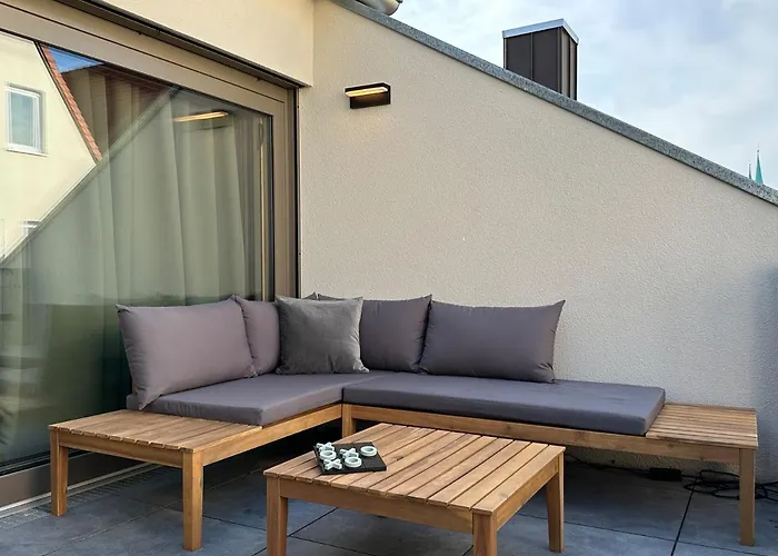 Apartment Truly - Direkt Am Rathausplatz, Dachterrasse Mit Blick Auf Perlachturm, Garage, Fahrstuhl *